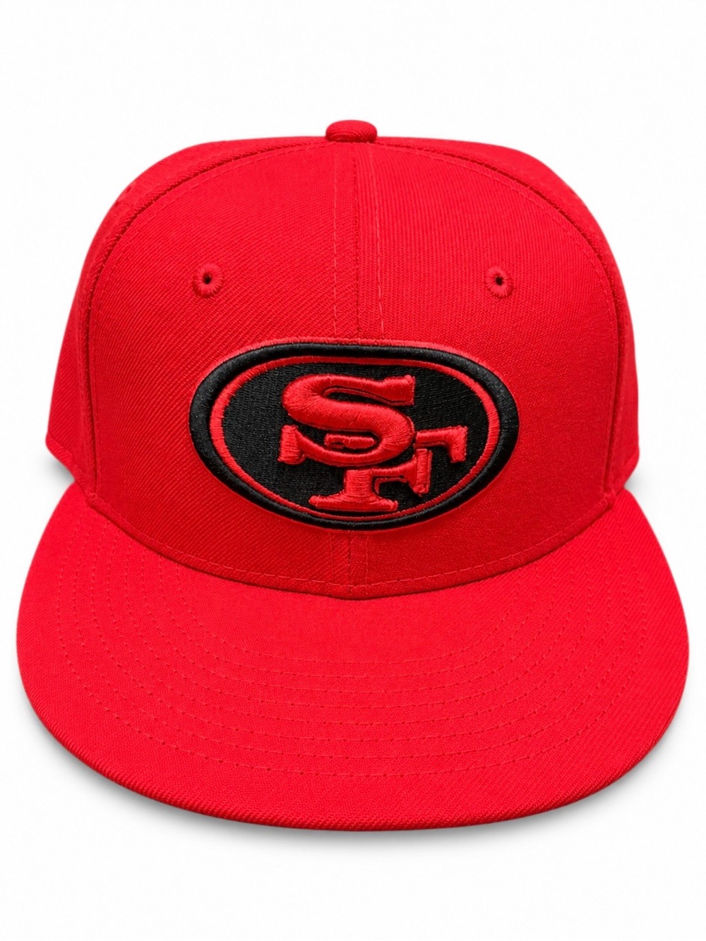 New Era San Francisco 49ers 59FIFTY Fitted Hat Red & Black